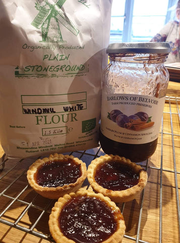 Freshly baked jam tarts!